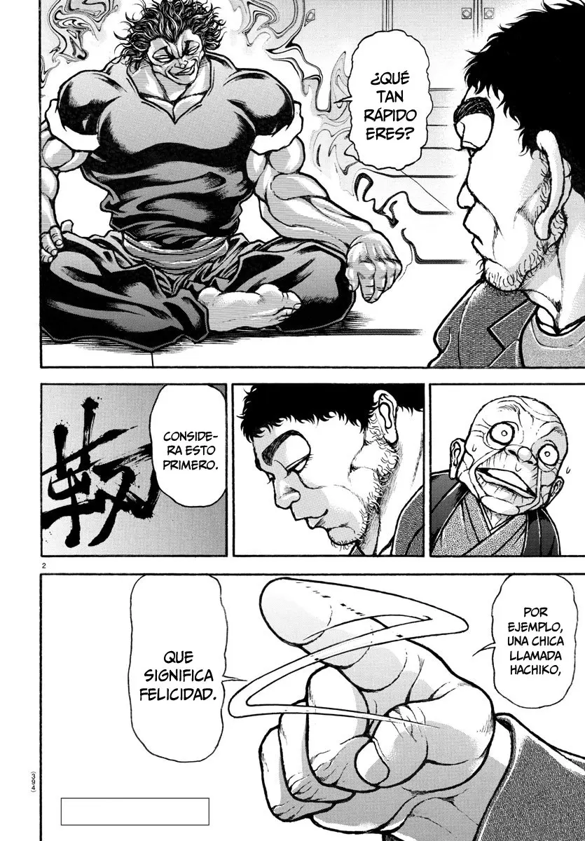 Baki Dou capítulo 125, página 4
