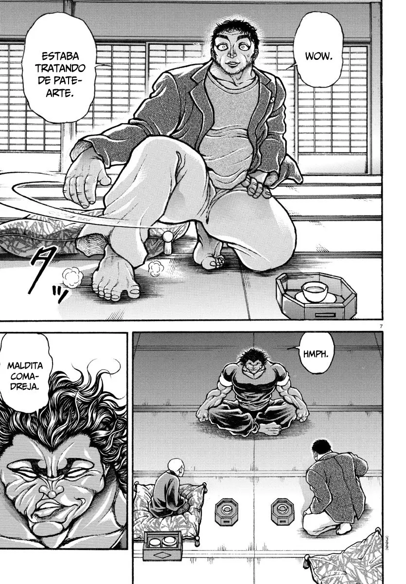 Baki Dou capítulo 125, página 8