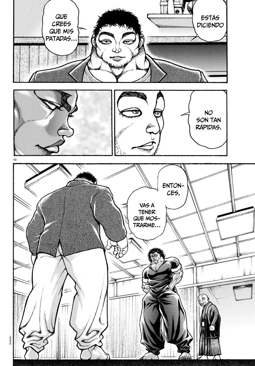 Baki Dou capítulo 125, página 11