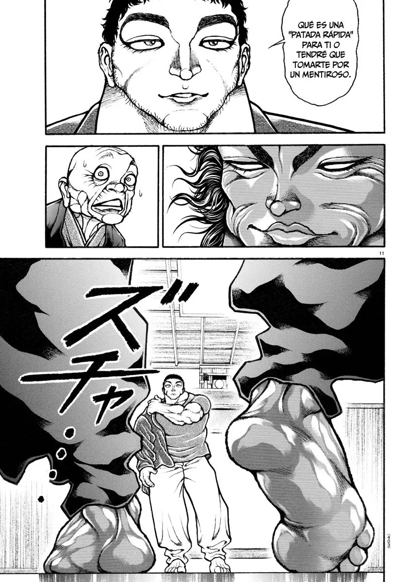 Baki Dou capítulo 125, página 12