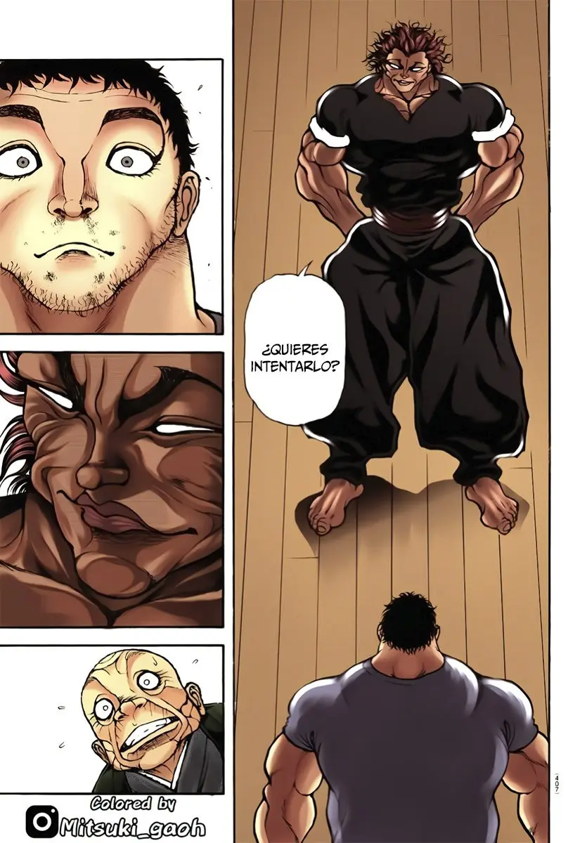 Baki Dou capítulo 126.5, página 9