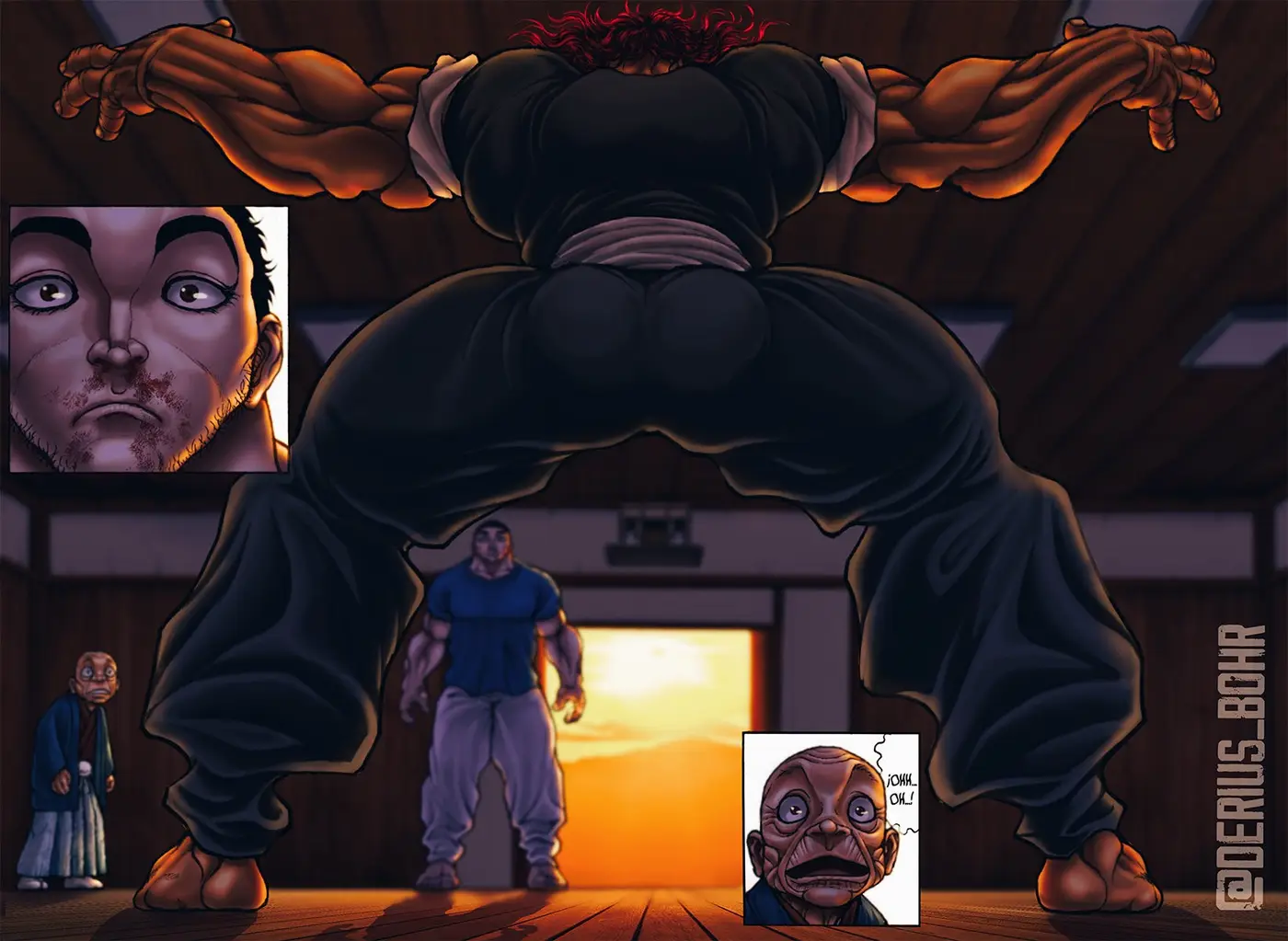 Baki Dou capítulo 126.5, página 12