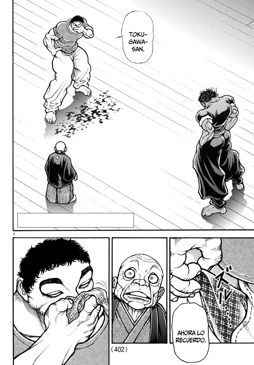Baki Dou capítulo 126, página 3