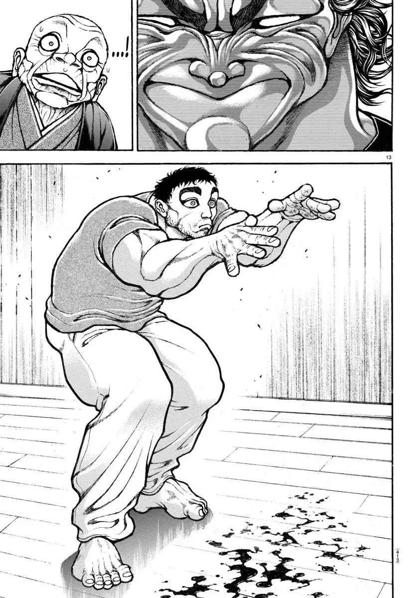 Baki Dou capítulo 126, página 13