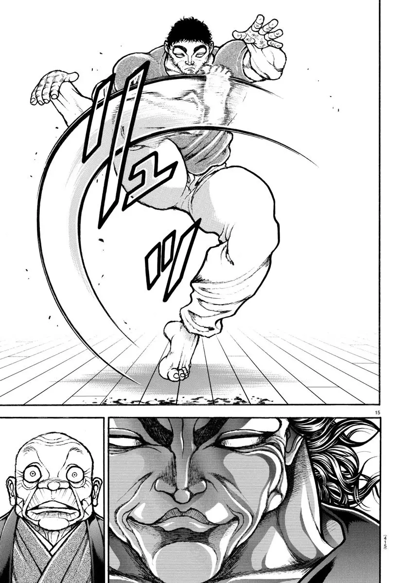 Baki Dou capítulo 126, página 15