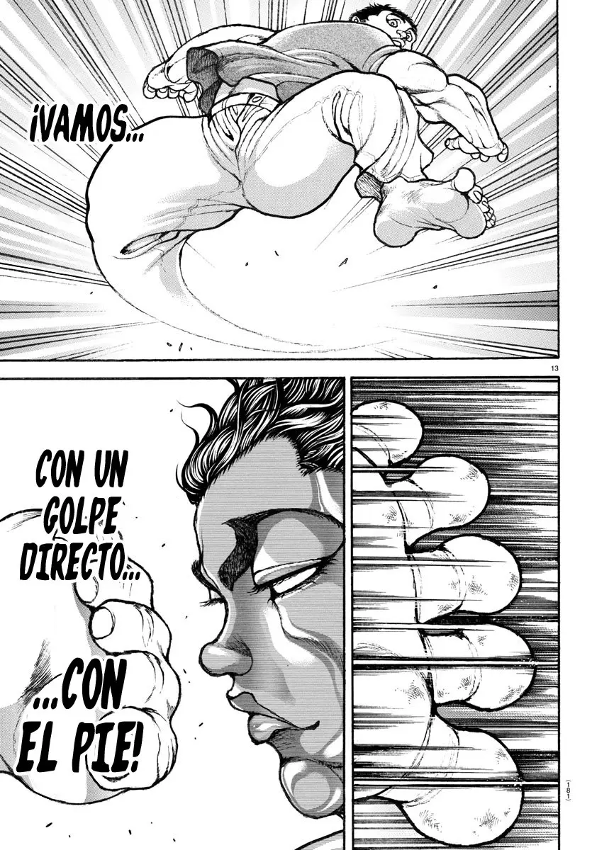 Baki Dou capítulo 127, página 16