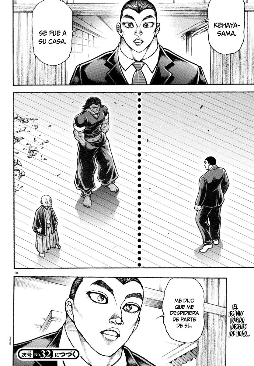 Baki Dou capítulo 127, página 25