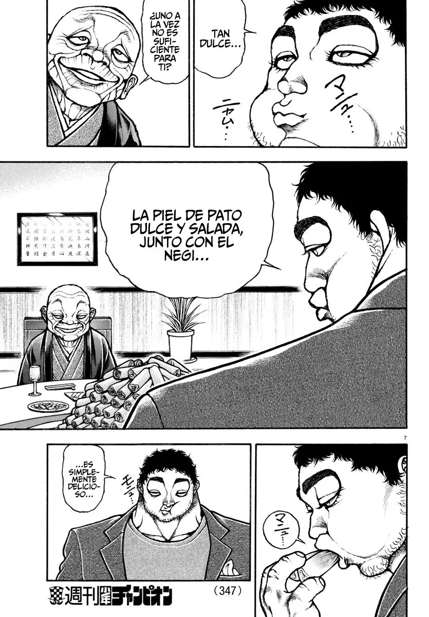 Baki Dou capítulo 128, página 9