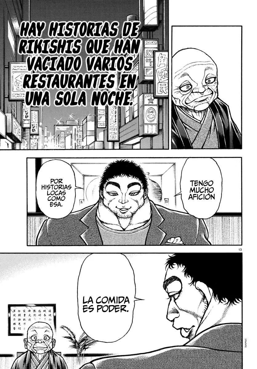Baki Dou capítulo 128, página 15