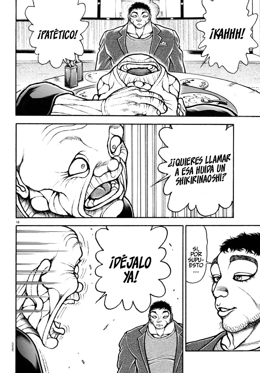 Baki Dou capítulo 128, página 20