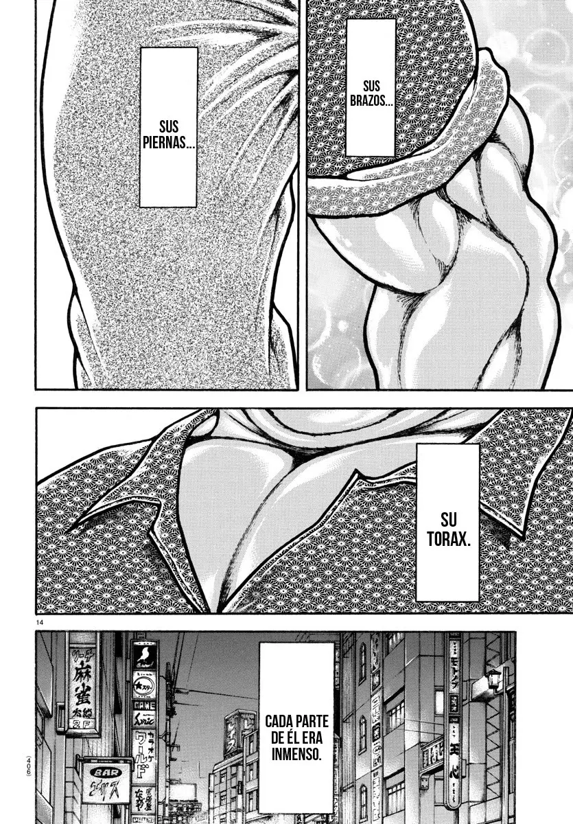 Baki Dou capítulo 129, página 15