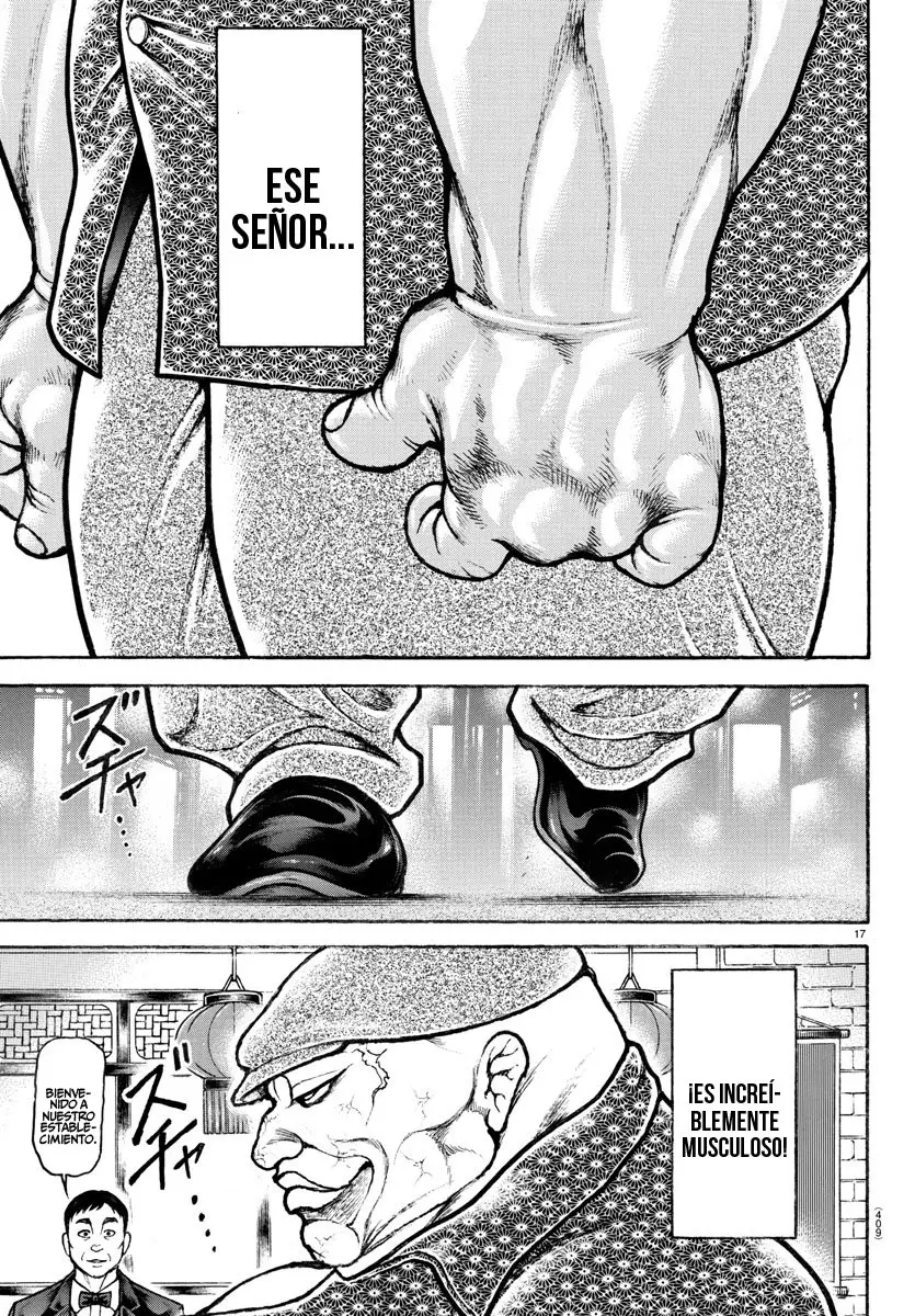 Baki Dou capítulo 129, página 18