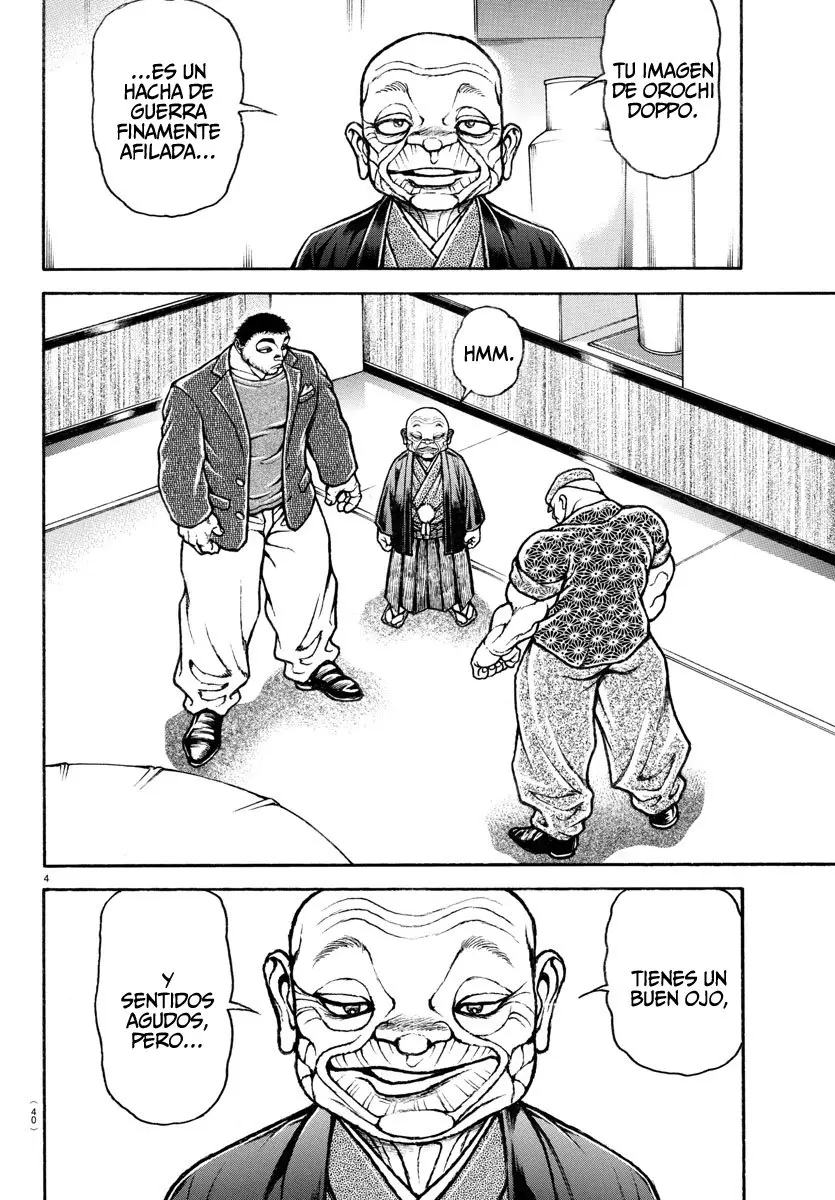 Baki Dou capítulo 130, página 6