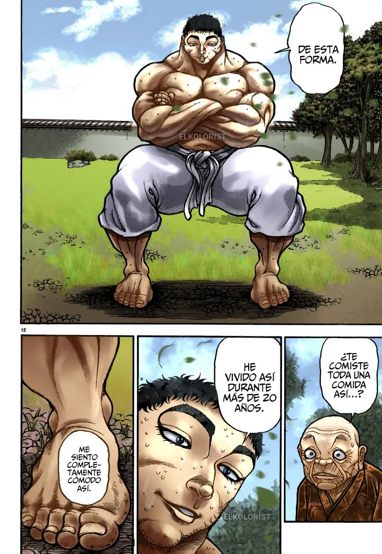 Baki Dou capítulo 130, página 14