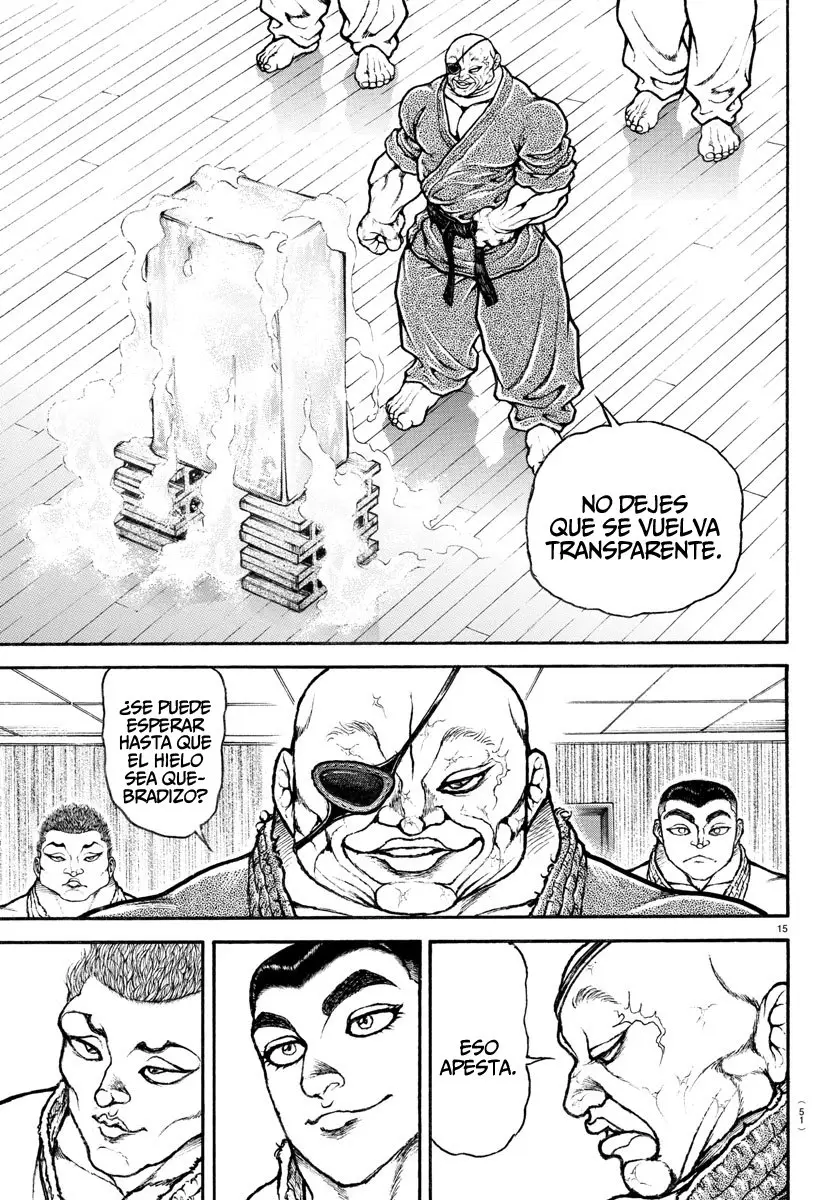 Baki Dou capítulo 130, página 18
