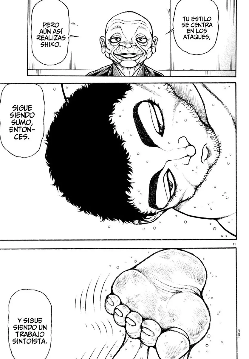 Baki Dou capítulo 131, página 10