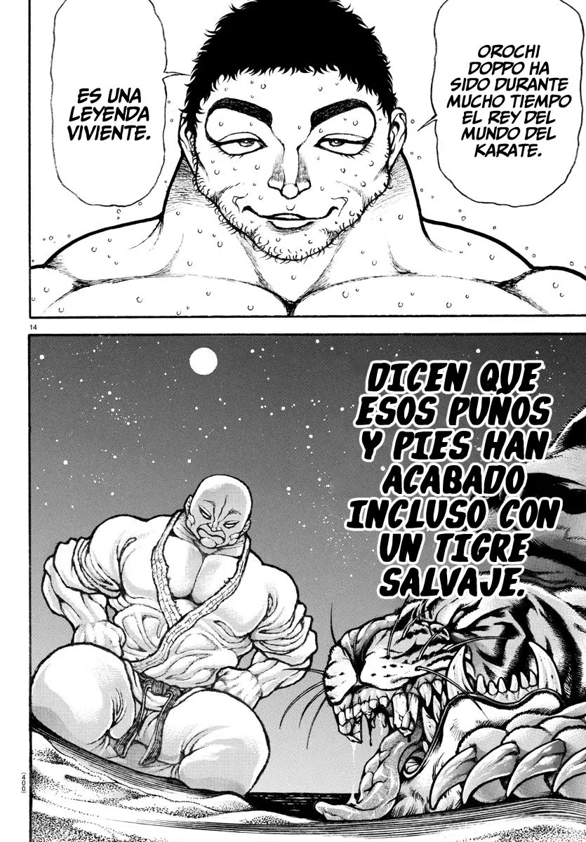 Baki Dou capítulo 131, página 13