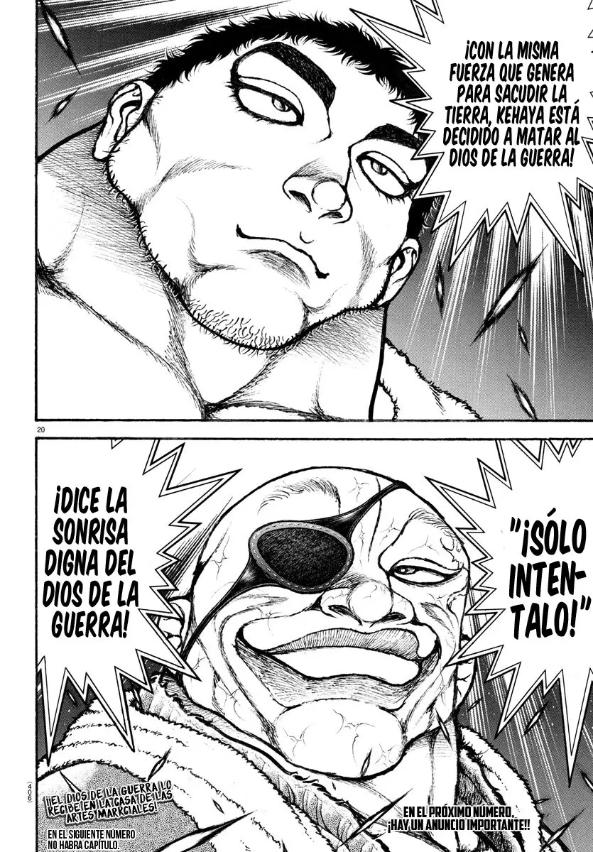 Baki Dou capítulo 131, página 18