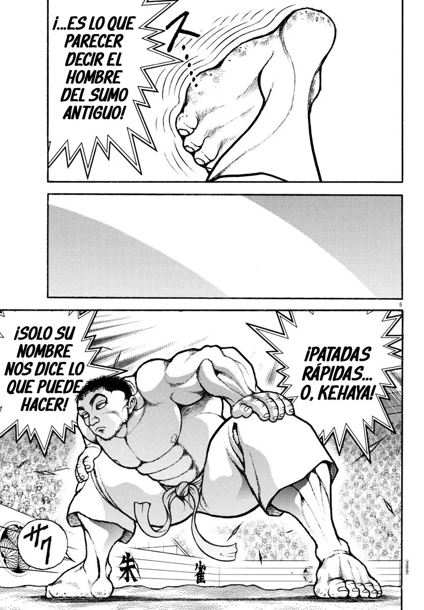 Baki Dou capítulo 132, página 6