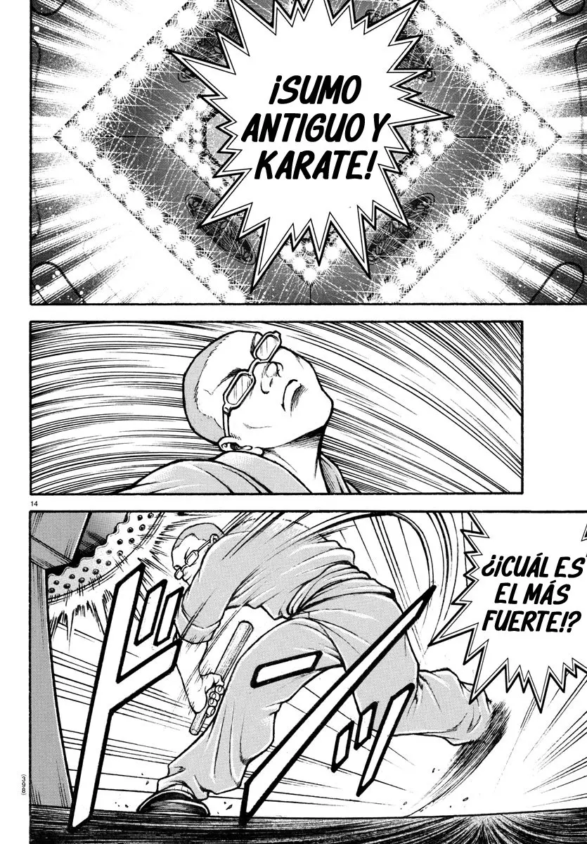 Baki Dou capítulo 132, página 14