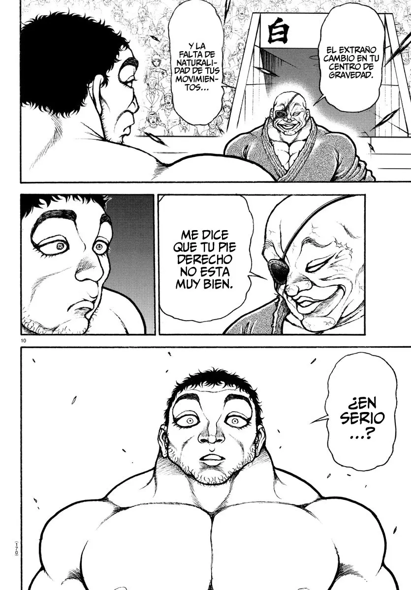 Baki Dou capítulo 133, página 11