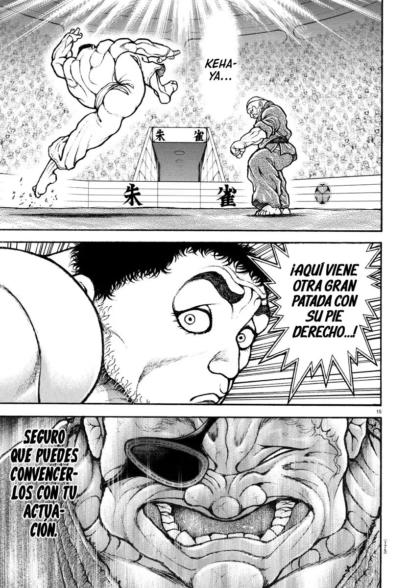 Baki Dou capítulo 133, página 16