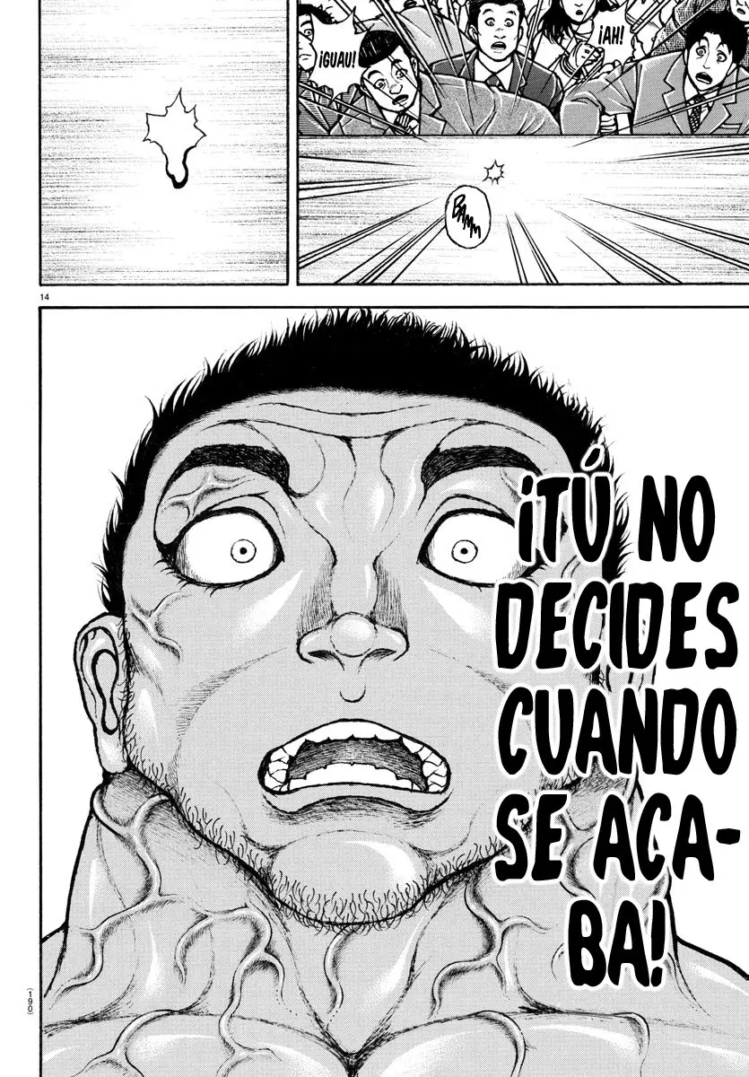 Baki Dou capítulo 134, página 15