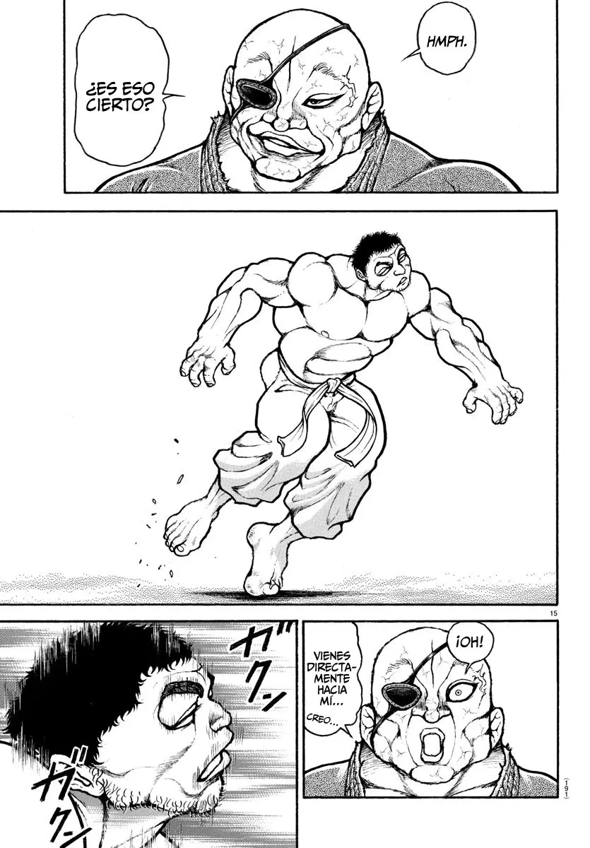Baki Dou capítulo 134, página 16
