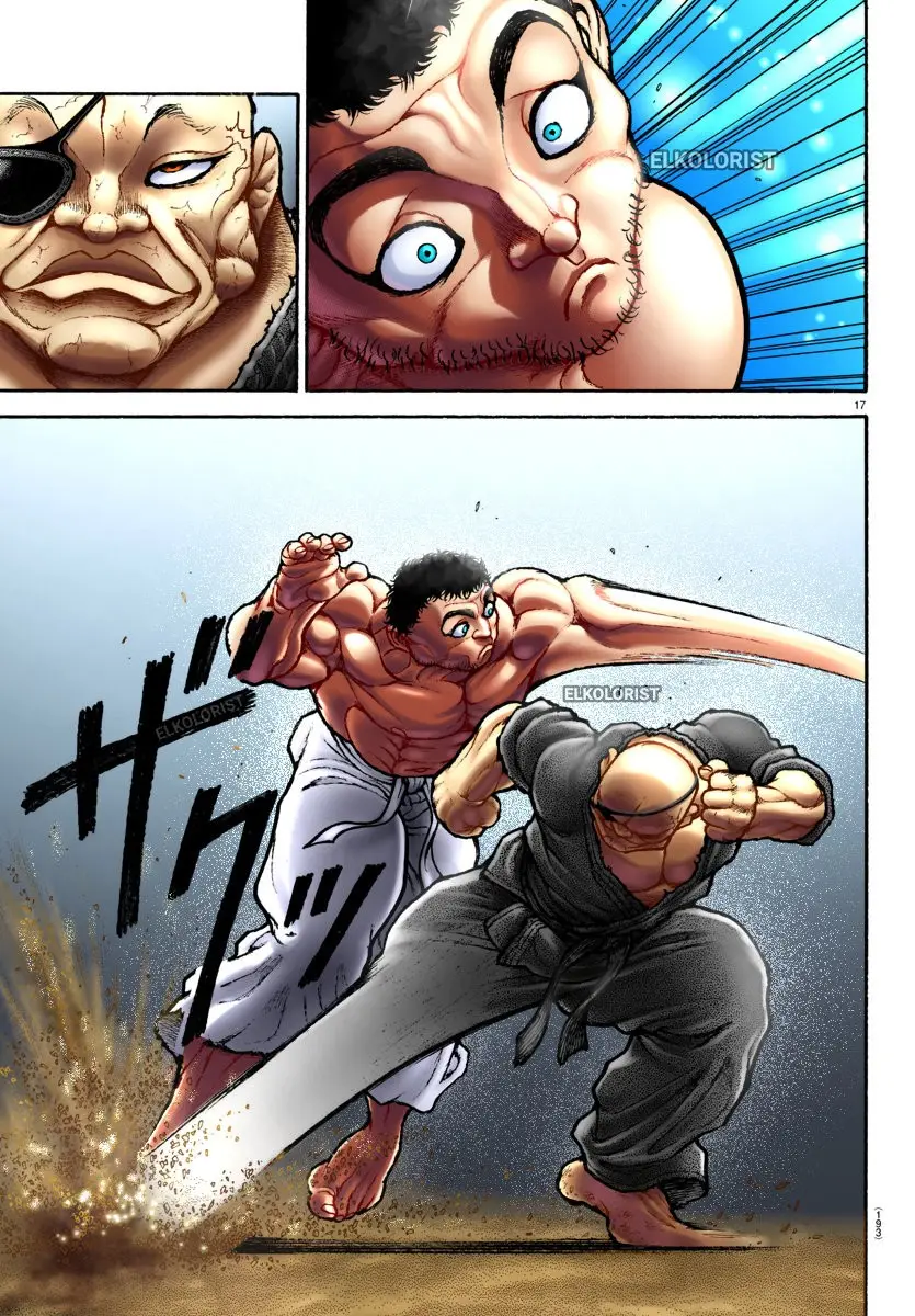 Baki Dou capítulo 134, página 18