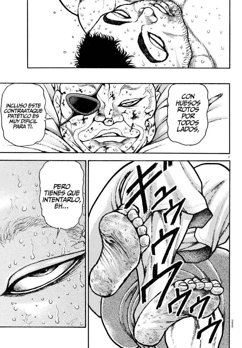 Baki Dou capítulo 135, página 9
