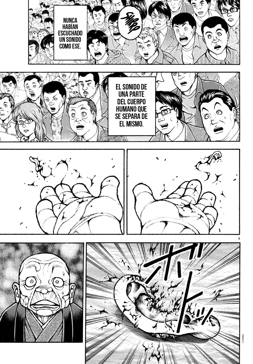 Baki Dou capítulo 135, página 11