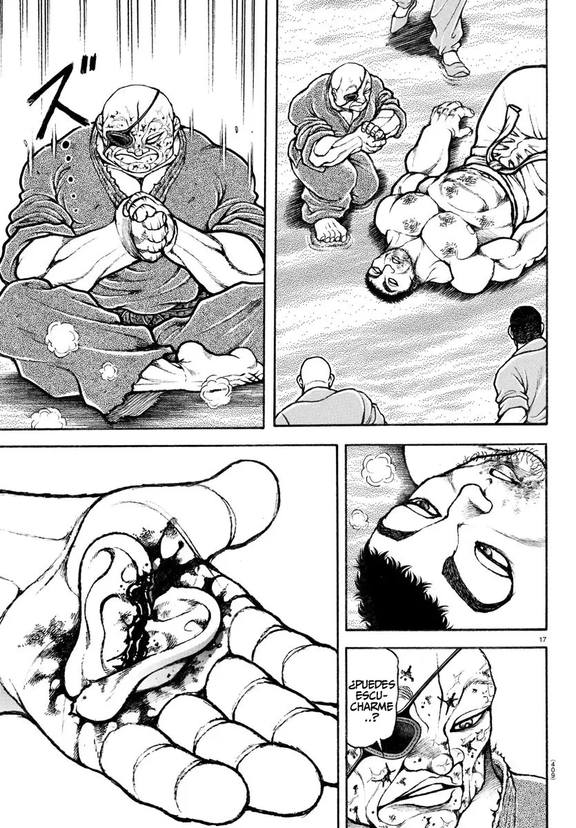 Baki Dou capítulo 135, página 18