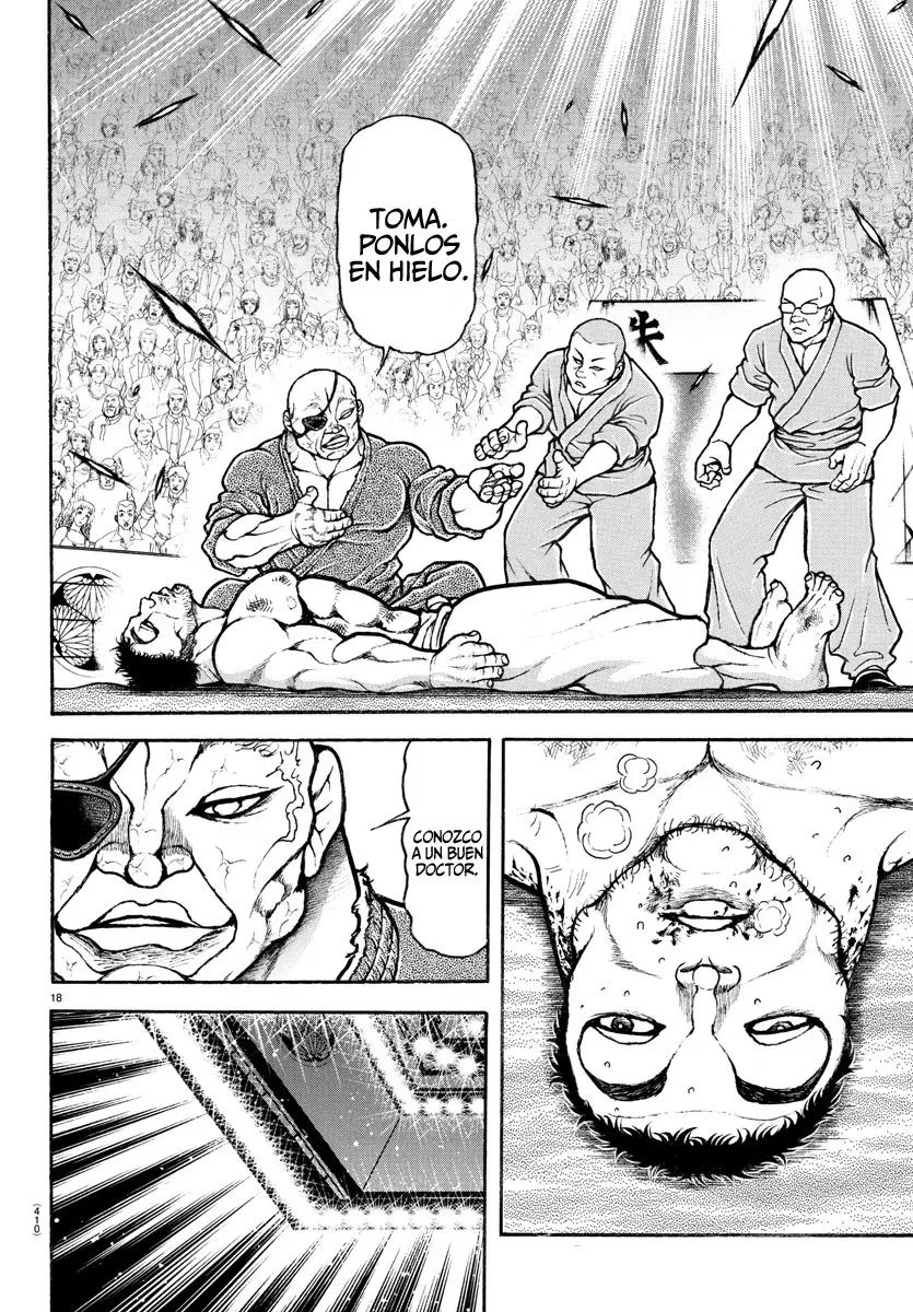 Baki Dou capítulo 135, página 19
