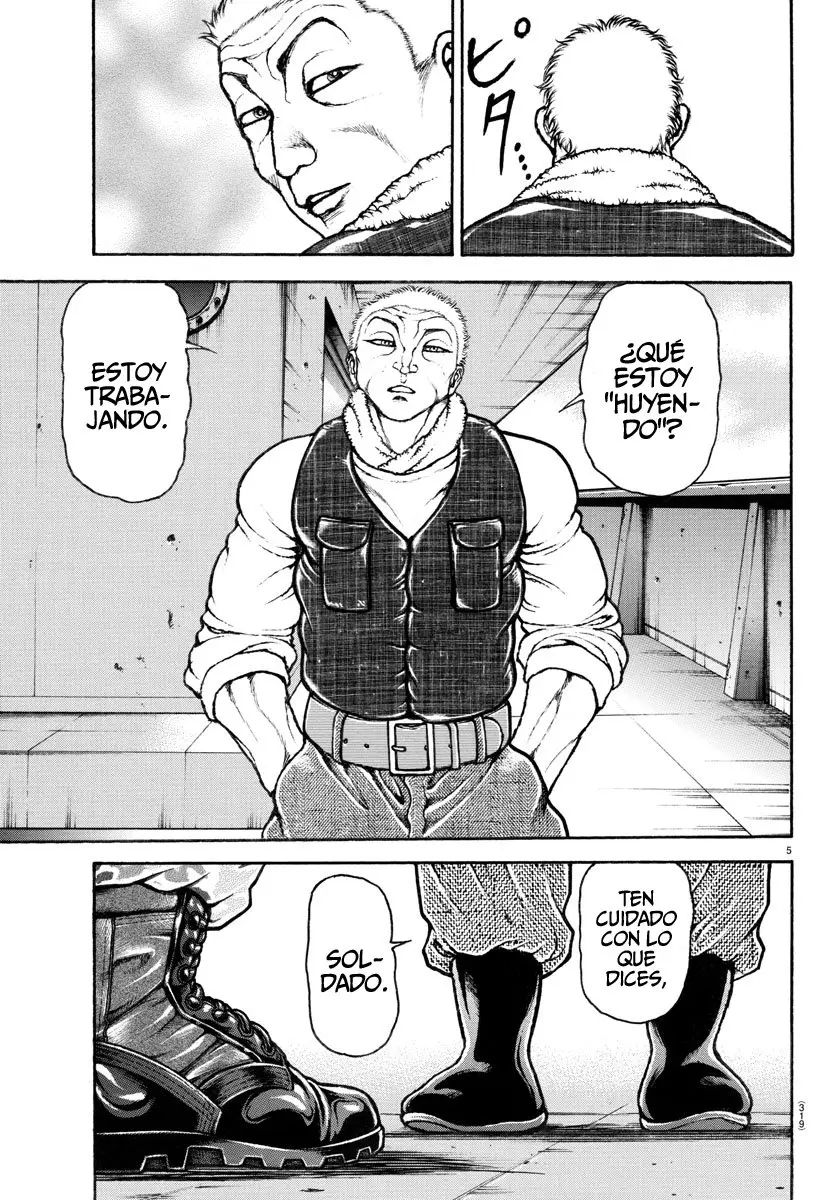 Baki Dou capítulo 136, página 6