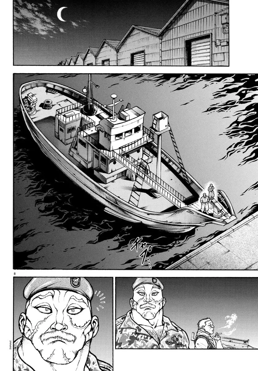 Baki Dou capítulo 136, página 9
