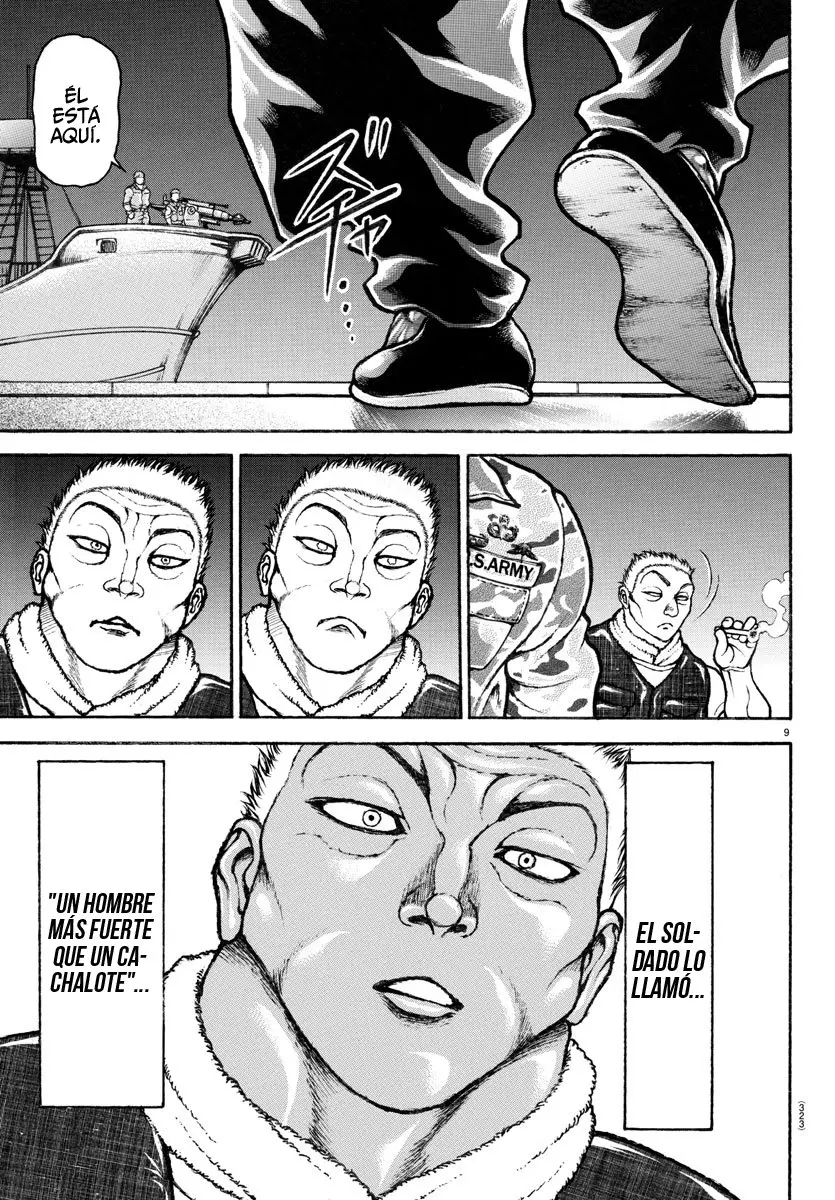 Baki Dou capítulo 136, página 10
