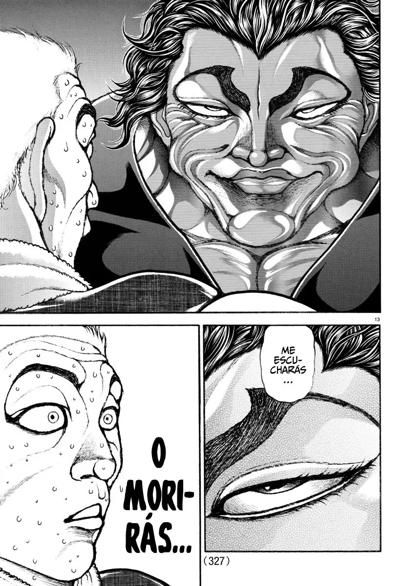Baki Dou capítulo 136, página 14