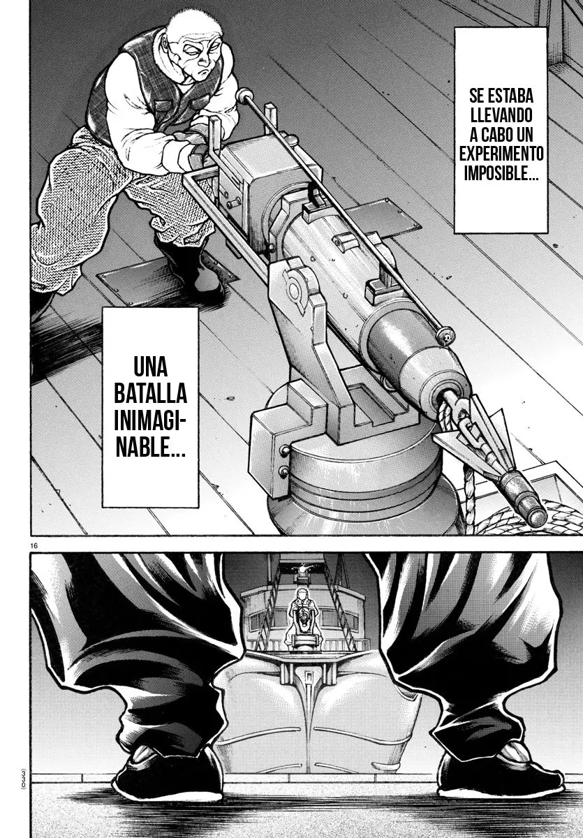 Baki Dou capítulo 136, página 17