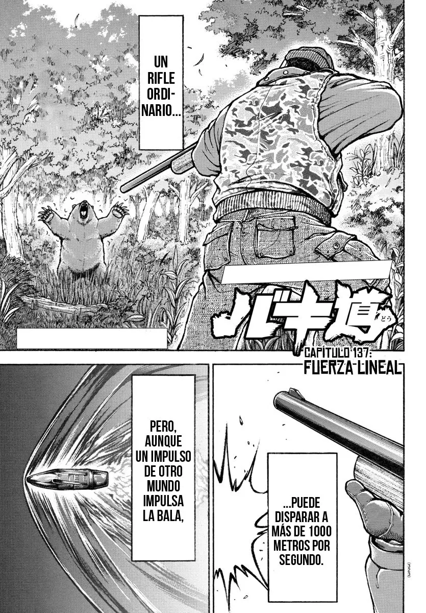 Baki Dou capítulo 137, página 2