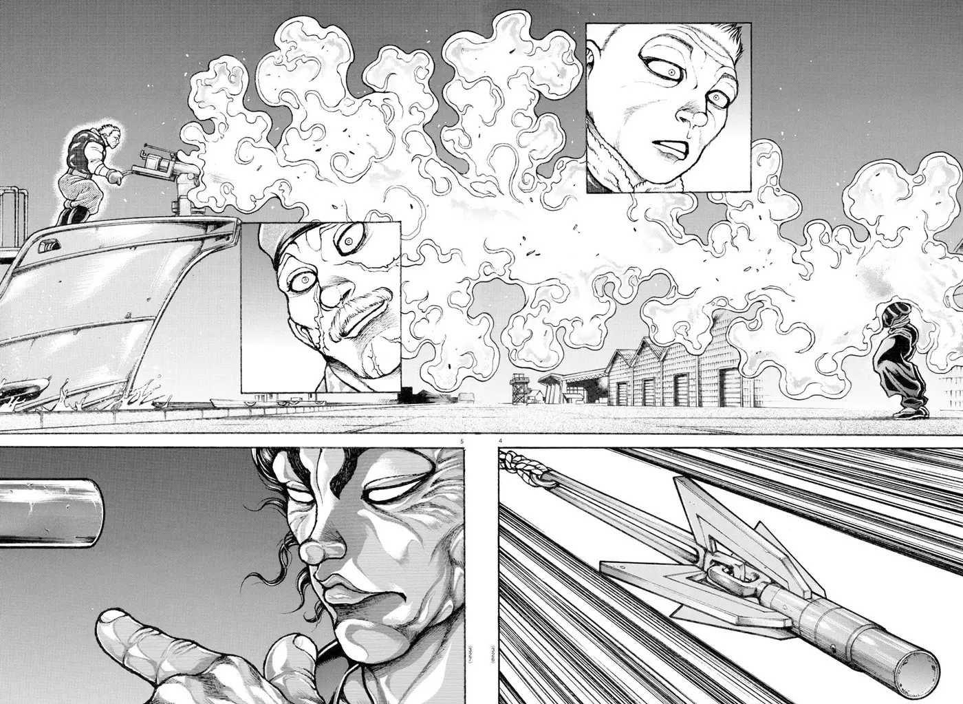 Baki Dou capítulo 137, página 5