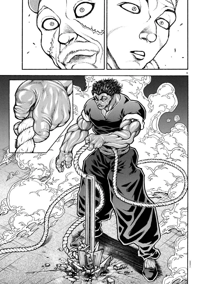 Baki Dou capítulo 137, página 9