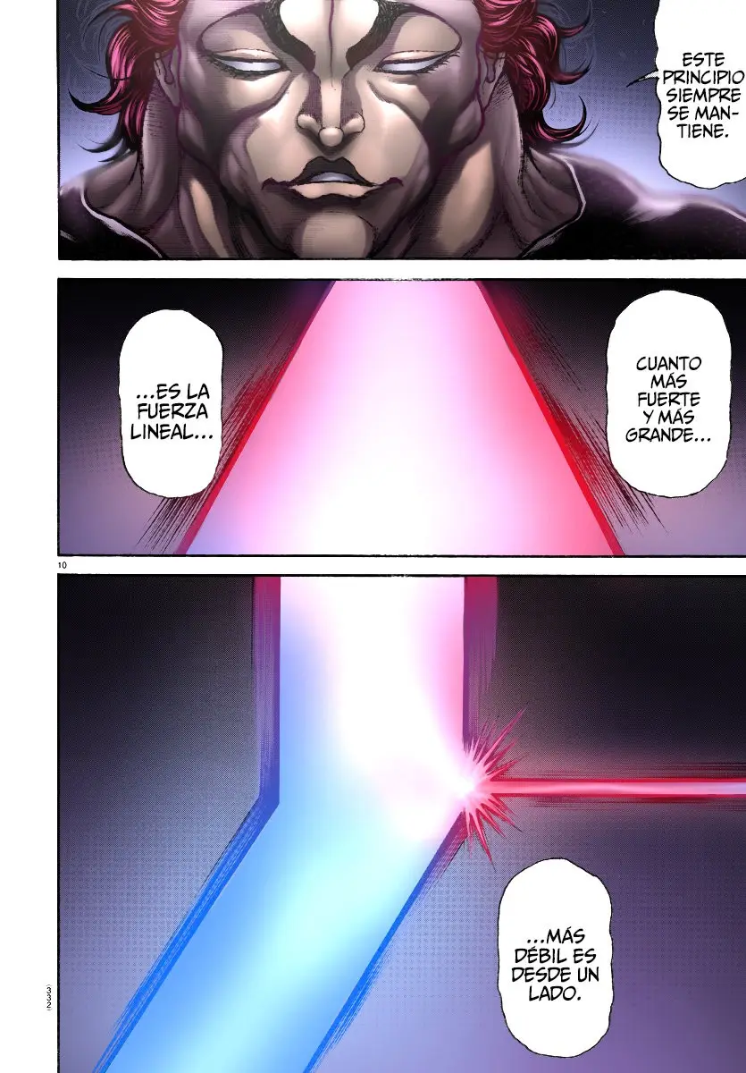 Baki Dou capítulo 137, página 10