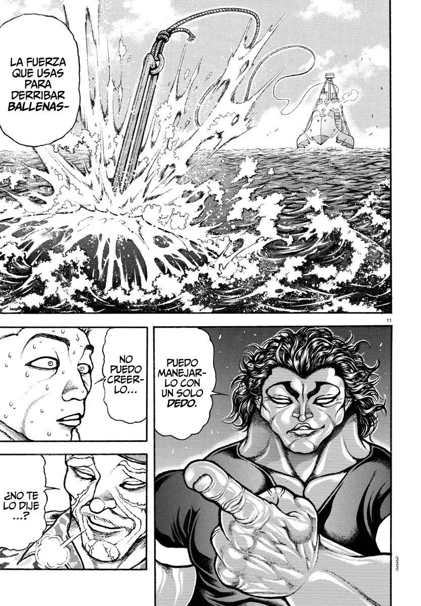 Baki Dou capítulo 137, página 12