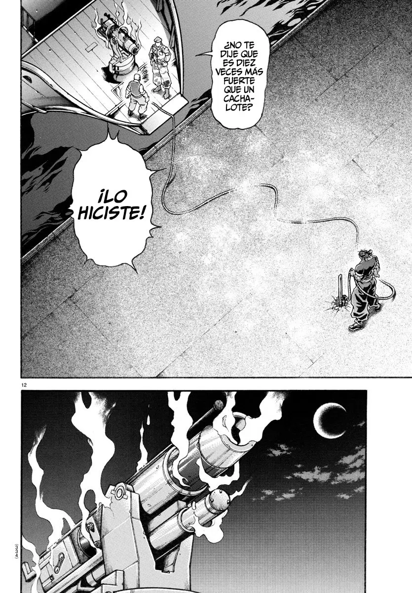 Baki Dou capítulo 137, página 13