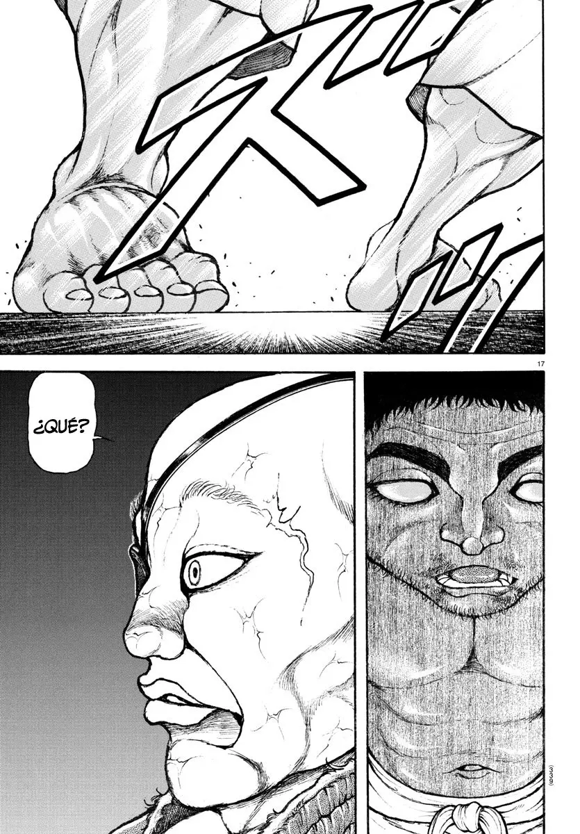 Baki Dou capítulo 137, página 17