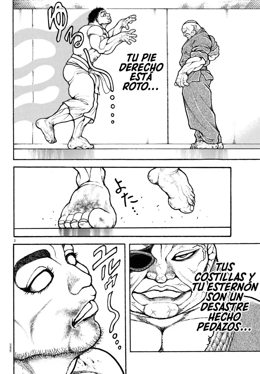 Baki Dou capítulo 138, página 3