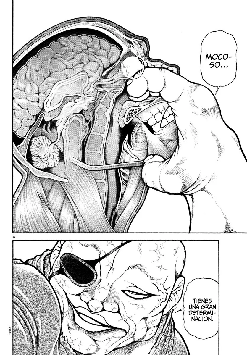 Baki Dou capítulo 138, página 8