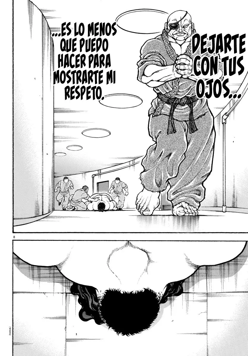 Baki Dou capítulo 138, página 10