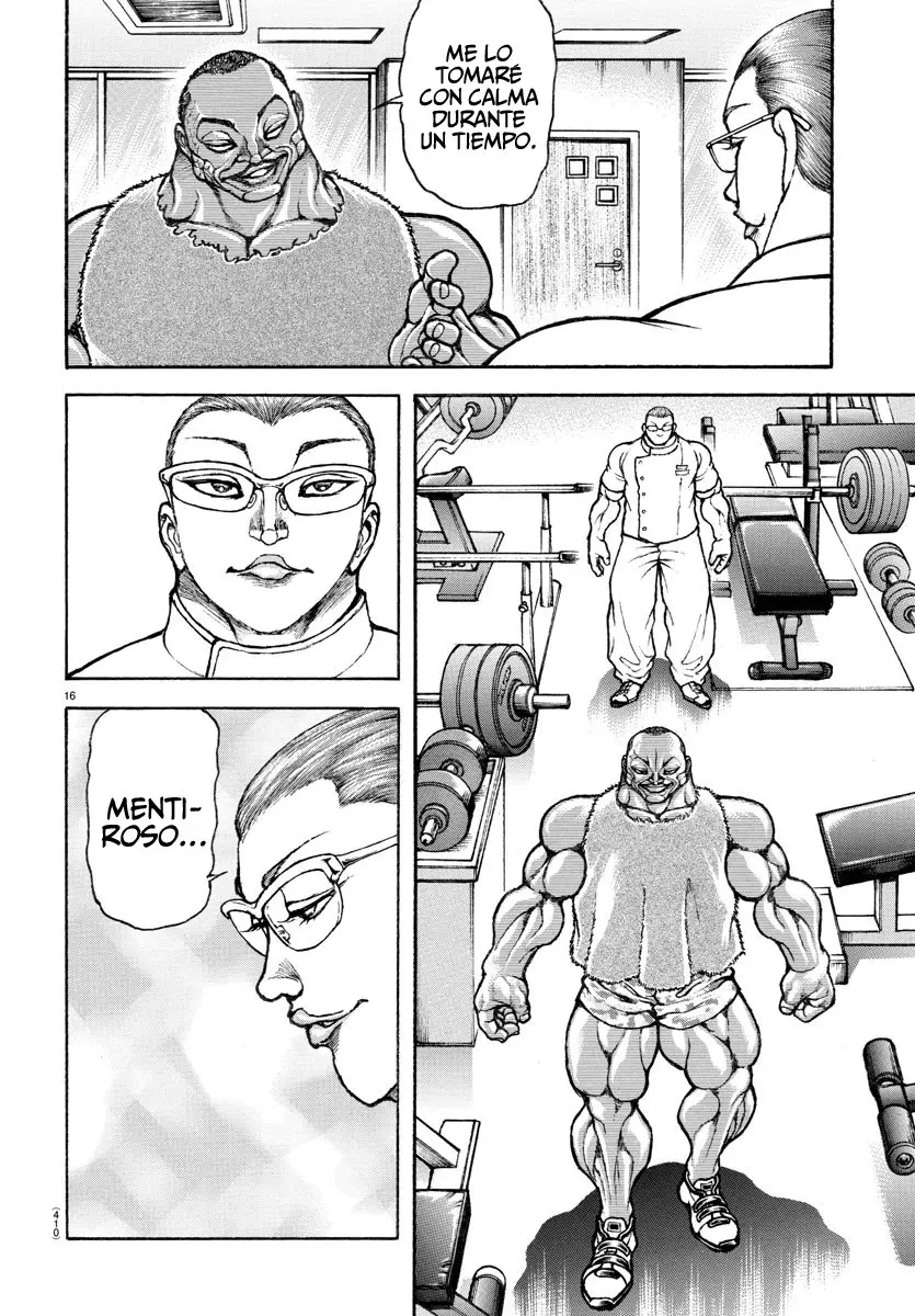 Baki Dou capítulo 138, página 18