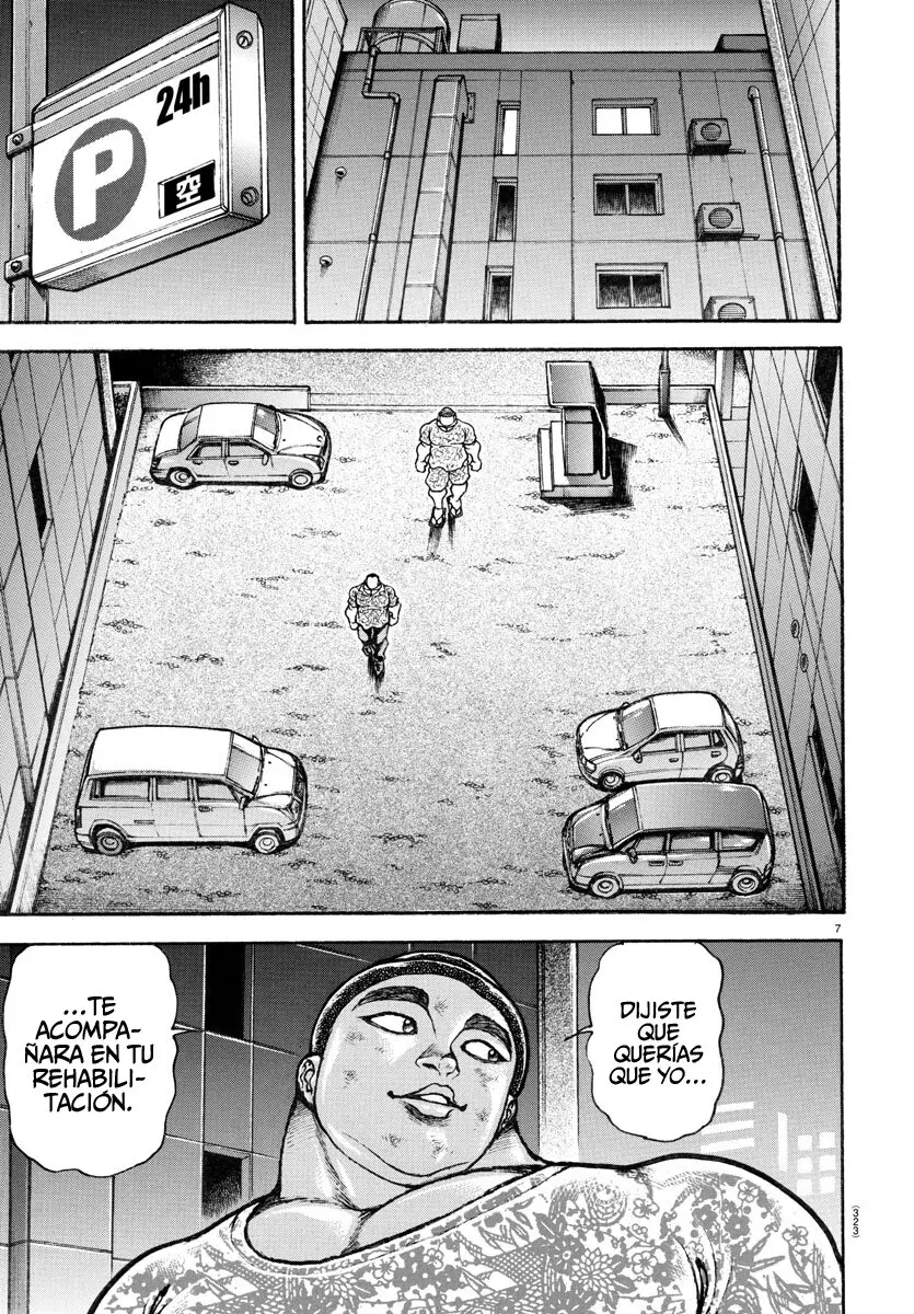 Baki Dou capítulo 139, página 9